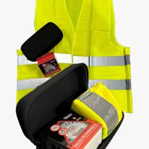 Kit Emergencia luz V16+ chaleco homologado + funda